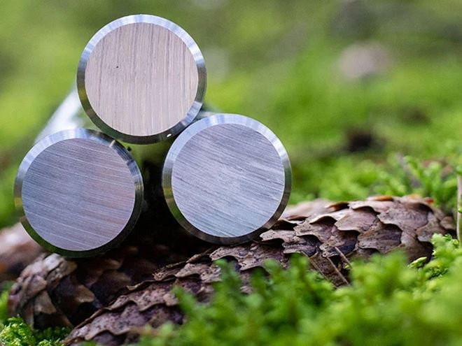 Steel bars in the forest